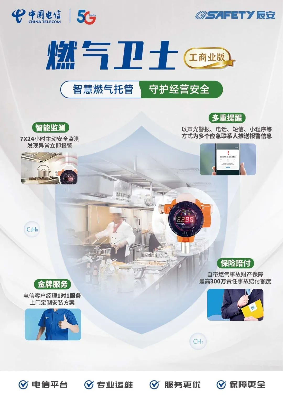 一天兩起!居民燃氣安全何其重要!“燃氣衛士”提供安全屏障 一天兩起!居民燃氣安全何其重要!“燃氣衛士”提供安全屏障