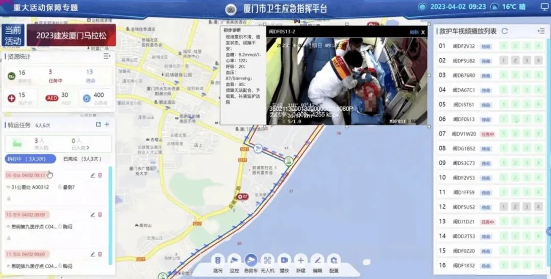 辰安科技承建的“廈門衛生應急指揮平臺”為廈門國際馬拉松活動安全保駕護航 辰安科技承建的“廈門衛生應急指揮平臺”為廈門國際馬拉松活動安全保駕護航